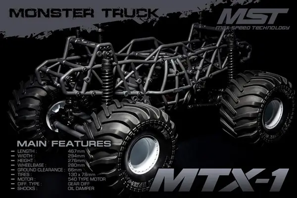 MTX 1 MONSTER TRUCK 1列表