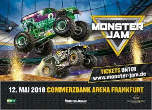 2 Freikarten für die Monster Jam 2018!