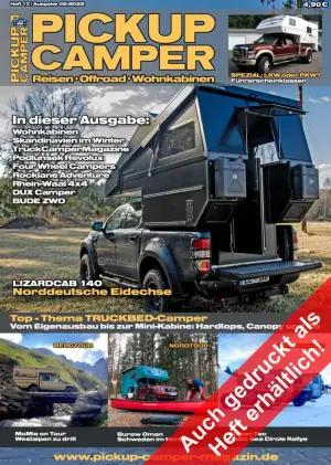 Pickup Camper Magazin Heft 17 / Ausgabe 02-2022
