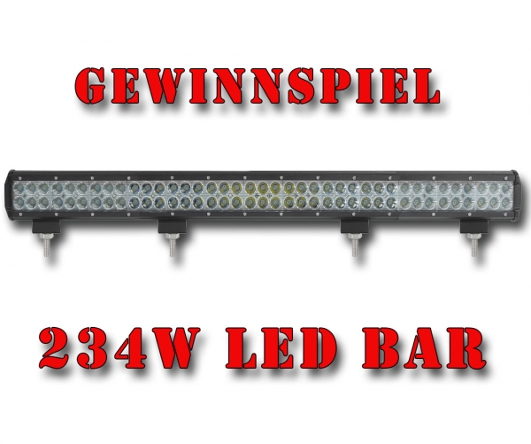 Gewinnspiel Oktober LED BAR