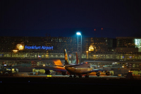 Flughafen-Parkplatz für Pick-up-Trucks